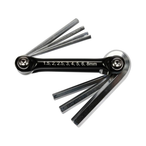 Набор ключей шестигранных дюймовых и метрических HEX+TORX 24 шт YT-05640 YATO