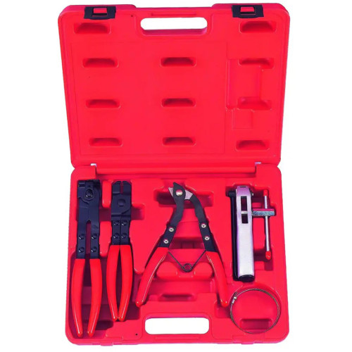 Набор приспособлений для снятия и установки хомутов, 6шт. FORCE 906T1 F