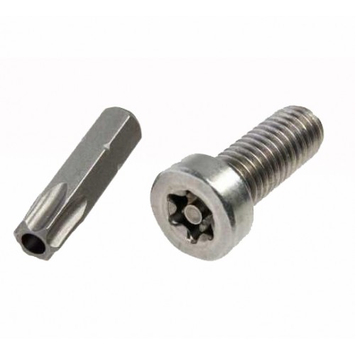 Бита Torx 1/4" с отверстием 5-ти лучевая TS27, L=25 мм 12F2527 F