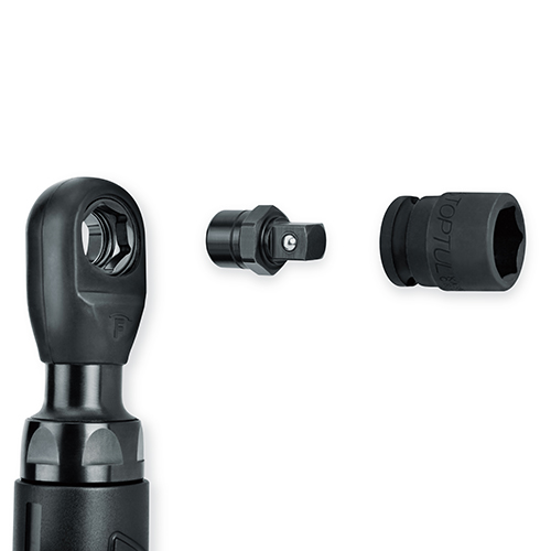 Трещотка пневматическая 1/4"+3/8" 54N/m 400об/мин mini GDAE0402 TOPTUL