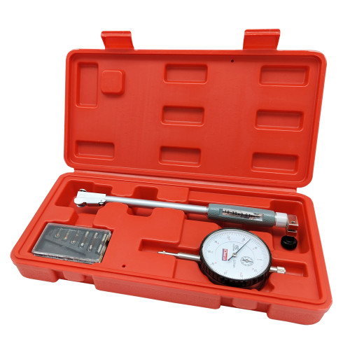 Нутромер с индикатором часового типа 18–35мм (0,01мм),глубина 125мм. PROTESTER BGDI1535