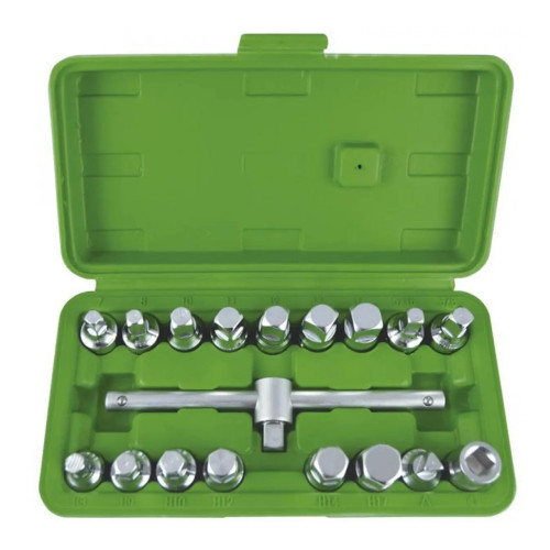 Набір насадок під пробки для спуску масла. 52008 JBM