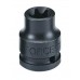 Головка торцевая ударная TORX 3/4",E32, длина 55мм. FORCE 46632 F