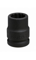 Головка торцева ударна 3/4",12-гранна,24мм, довжина 50мм. FORCE 46824 F
