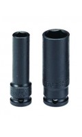 Головка ударная глубокая 1/4",6-гранная,8мм, длина 50мм. FORCE 4255008 F