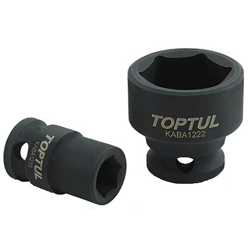 Головка торцевая ударная 3/4",17мм,6-гранная, короткая, длина 50мм. TOPTUL KABA2417