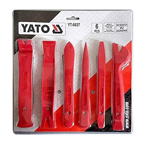 Съемники обивки салона 6 шт YATO YT-0837