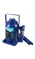 Домкрат бутылочный низкопрофильный 20тон.  185 - 350мм VITOL (DB-20002H/JX0111)