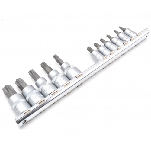 Набор бит-насадок 1/4"+3/8" Torx 11 пр. FORCE 2111i F