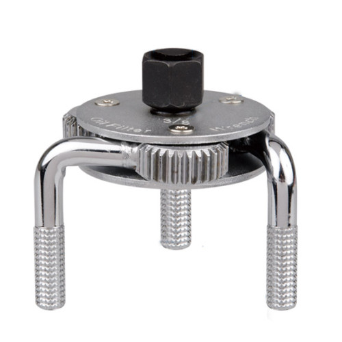 Съёмник масляных фильтров трёхзахватный "краб" 75–120мм. KING TONY 9AE43