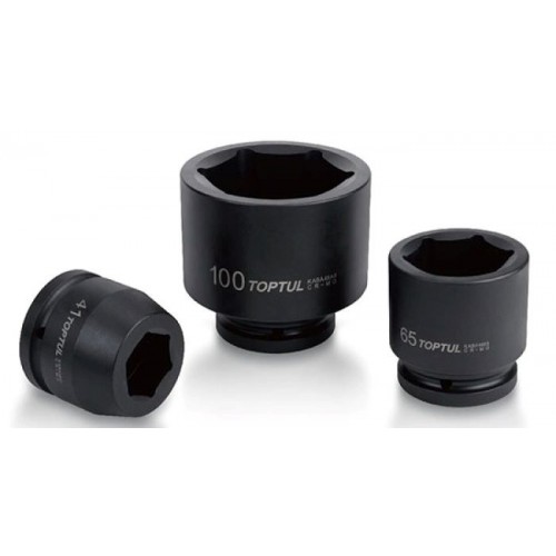 Головки торцевые ударные 1-1/2",6-гранные. TOPTUL KABA4841 Series