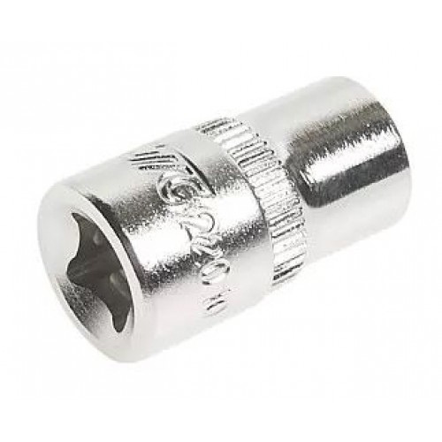 Головка торцевая TORX E10, квадрат 1/4". 22010 JTC