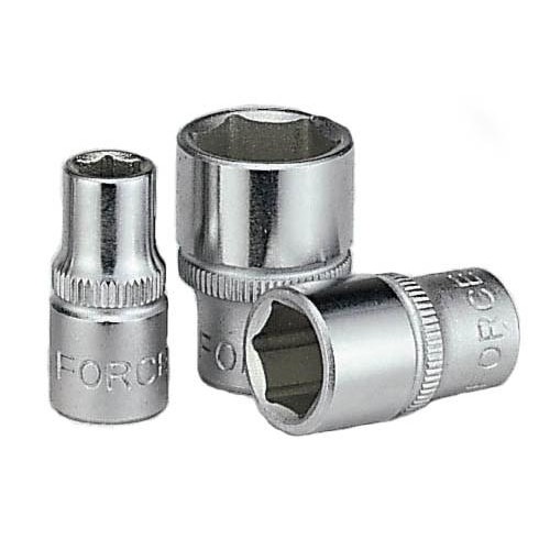 Головка торцевая 6-гранная,квадрат 1/4", 5мм, длина 25мм. FORCE 52505 F