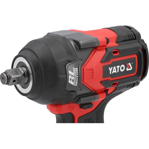 Гайковерт ударный аккумуляторный бесщеточный YATO 1/2", 1200 Нм (БЕЗ АКБ) SYSTEM 18 V YT-828072