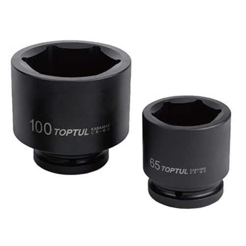 Головка торцевая ударная 1-1/2",6-гранная,60мм, длина 92мм. TOPTUL KABA4860