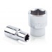 Головки торцевые 6-гранные,квадрат 1/4". TOPTUL BAEA0804 Series