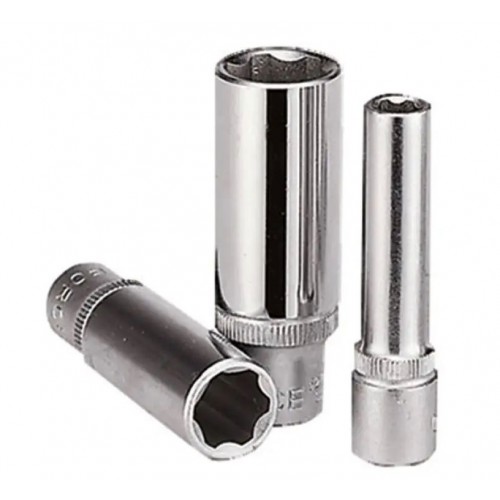 Головка торцева глибока Surface Drive 6мм,квадрат 1/4", довжина 50мм. FORCE 5275006 F