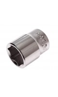 Головка торцевая короткая 6-гранная,квадрат 1/4", 14мм. 22514 JTC
