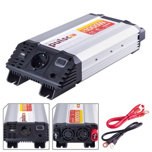 Преобразователь напряжения 12V-220V/300W (модифицированная синусоида) PULSO(IMU-320)