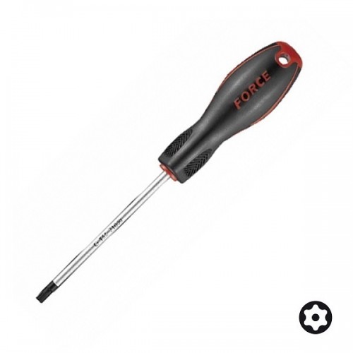 Отвертка Torx с отверстием Т20, L=100 мм FORCE