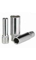 Головка торцевая глубокая 1/4",6-гранная, размер 5,5мм, длина 50мм. FORCE 52550055 F
