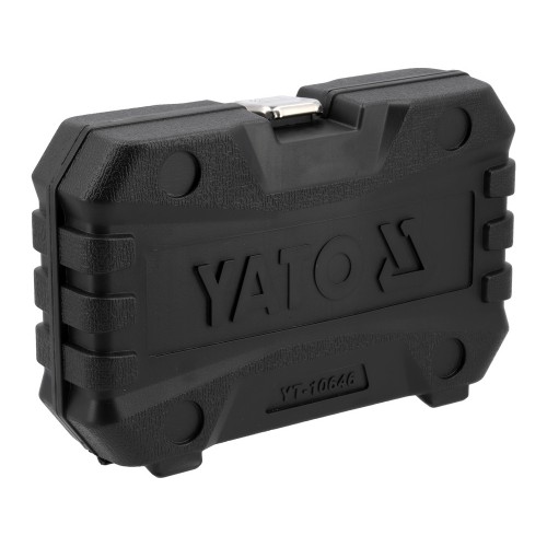 Удлинители карданные и переходники ударные YATO 1/4", 3/8", 1/2", 3/4", 1", 11шт. YT-10646