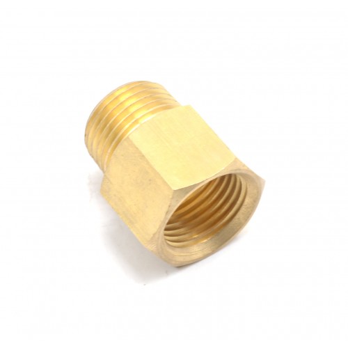 Фитинг латунный (внутренняя резьба - внешняя резьба) 1/2" (f) х 1/2" (m)