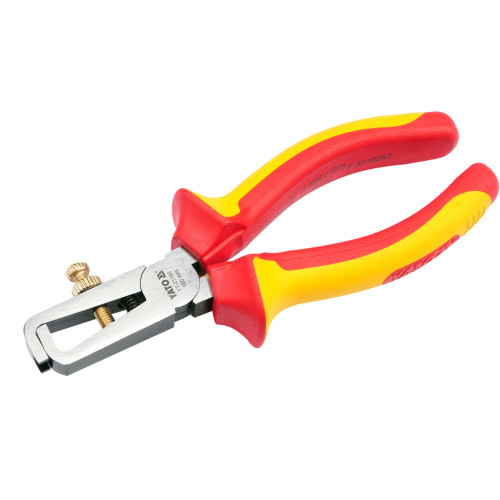 Клещи для зачистки проводов 160мм,VDE 1000В. YATO YT-21160