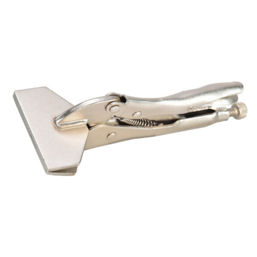 Кліщі з фіксатором,плоскі губки 200мм. TOPTUL DAAV1A08