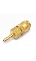 Быстроразъем для пневмосистемы елка (3 в 1) 1/4" 6 мм Gindas SUMAKE UDC20H