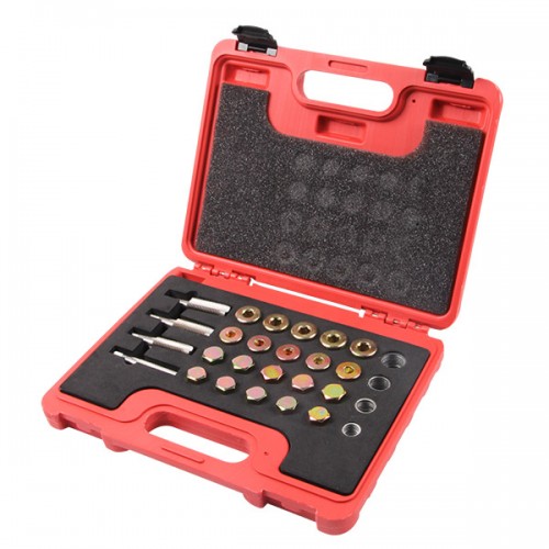 Набор для ремонта масляных пробок M13, M15, M17, M20. 64ед. VIKTEC VT01072