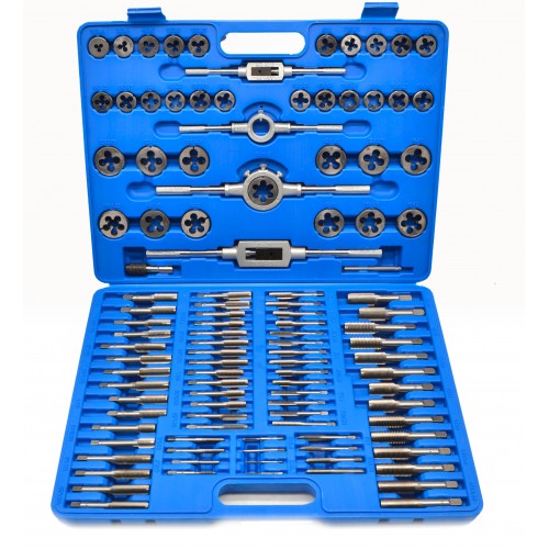 Набор метчиков и плашек метрических 110ед. VIKTEC VT13736C