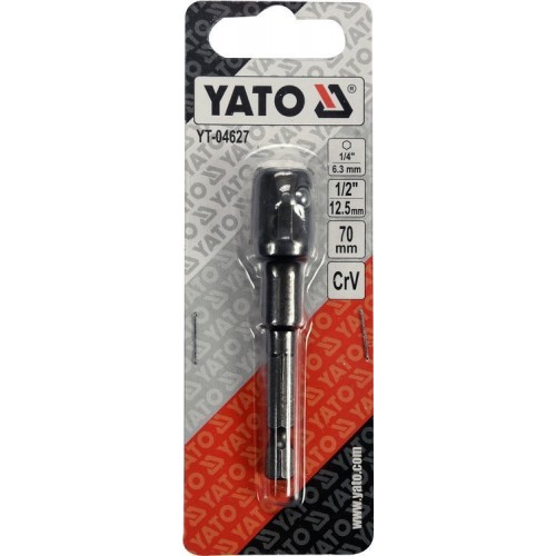 Держатель под шуруповерт (гайковерт) для торцевых головок 1/2" Yato YT-04627