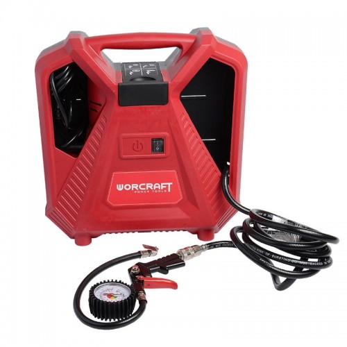 Компрессор портативный электрический 220V. 1100 Вт. 180 л/мин PAC11-180 WORCRAFT