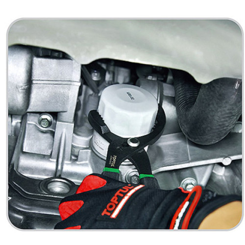 Съёмник масляного фильтра,"клещи" 60-90мм. TOPTUL JDAA1010