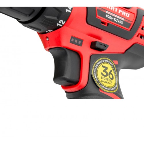 Шуруповерт акумуляторний 12V 2,0Ah 28 Н/м Start Pro SCD6-12/2 BX SCD6-12/2 BX
