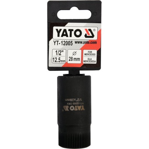 Головка сервисная для форкамер 28мм 1/2" YATO YT-12005