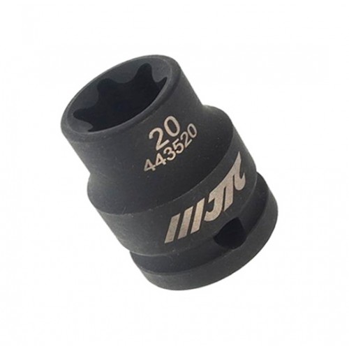 Головка торцева ударна 1/2",TORX E20, довжина 38мм. 443520 JTC
