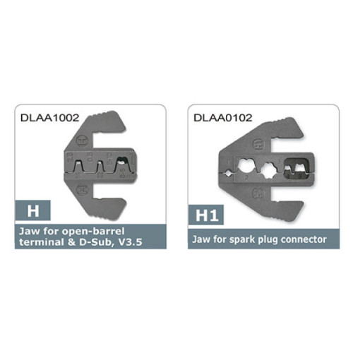 Набір для обтискання клем універсальний зі змінними насадками 7пр.TOPTUL GAAI0704