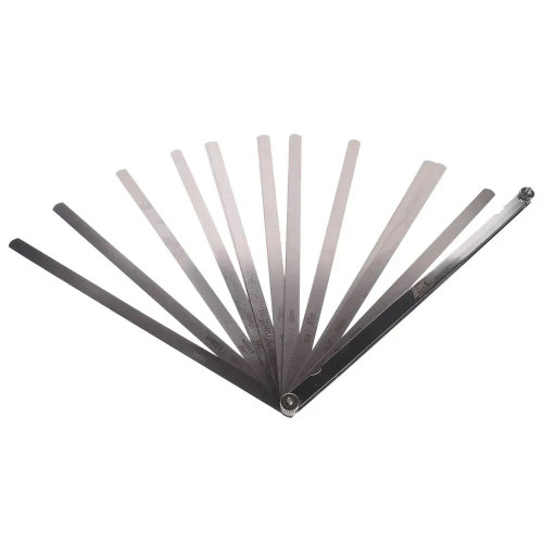 Набор удлинённых щупов (метрическая 0,038–1,016мм/дюймовая 0.0015"–0.04"),25лезвий. 4292 JTC