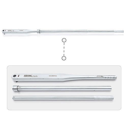 Ключ динамометрический 1"x950mm(L) 750-2000Nm алюминиевый со шкалой TOPTUL ANAQ32B0