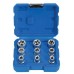 Набір торцевих головок E-TORX 1/2" (E10–E24), довжина 38мм,9 предметів. SATRA S-90278