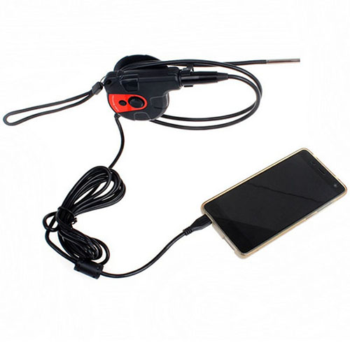 Bидeoэндocкoп с камерой 5.5 мм USB для смартфона PROTESTER PRO-VS8802