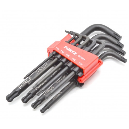 Набор угловых ключей TORX Т10-Т50 9ед. длинных с плавающей головкой 5098LB FORCE