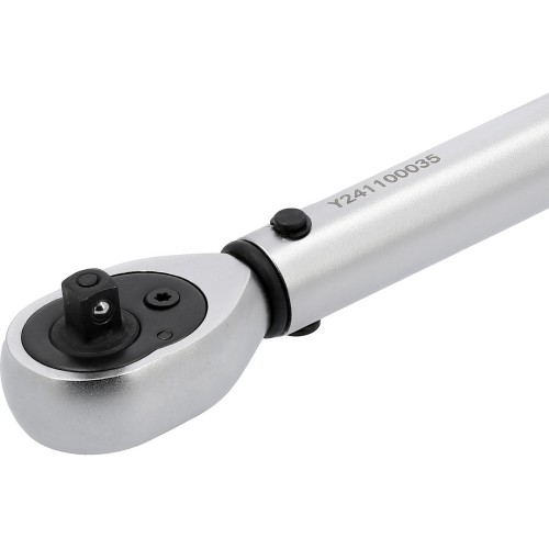Ключ динамометрический YATO: квадрат 1/4", F=5-25 Нм, L=230-240 мм YT-07670