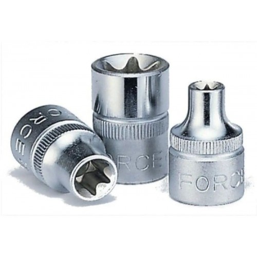 Головки торцевые TORX,квадрат 1/4". FORCE 52604 F Series