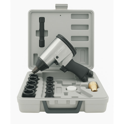Набор пневмоинструмента: гайковерт с головками,1/2",311Н·м. SUMAKE ST-5540K
