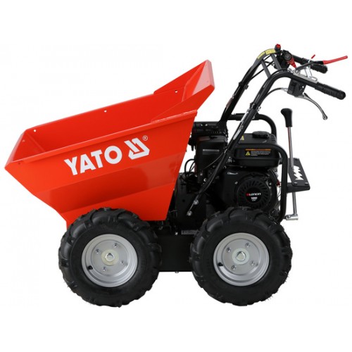 Самоскид-міні бензин. YATO P= 4.1 кВт, двиг- 196см3, вантажопід- 300кг, швидк.- 3,6 км/год бак- 3,6л