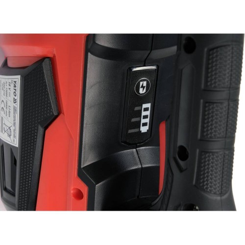 Воздуходувка аккумуляторная YATO: Li-Ion 18 V, 4 А/час, 400-570 м³/мин YT-85176