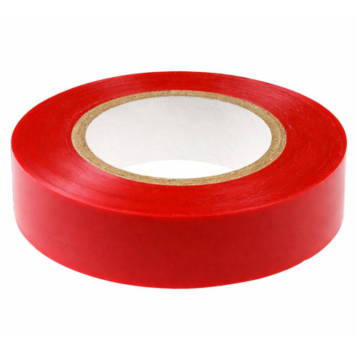 Изоляционная лента ПВХ 19мм × 20м,красная. ST 88795